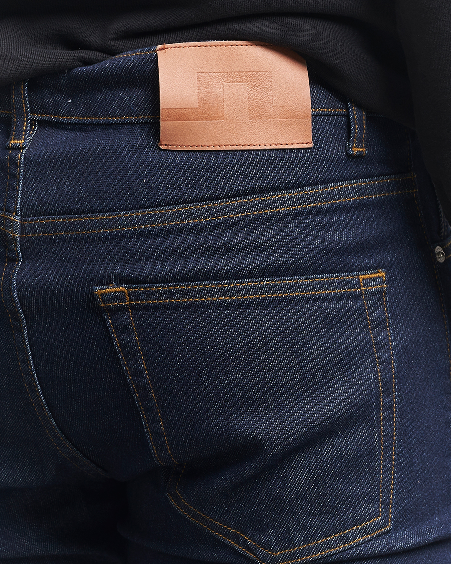 Men | Jeans | J.Lindeberg | Jax Rinsed Slim Jeans Dark Blue
