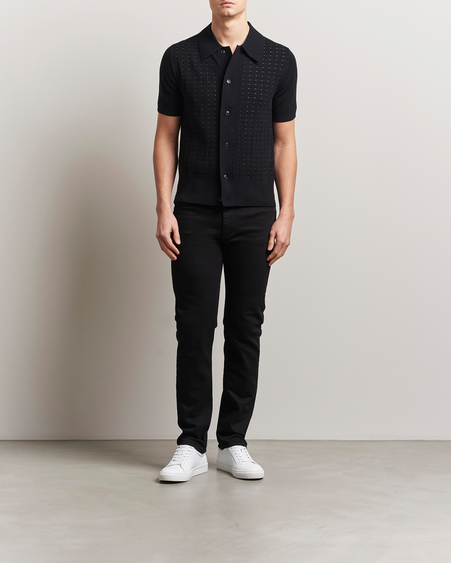Men | Jeans | J.Lindeberg | Jax Washed Slim Jeans Black