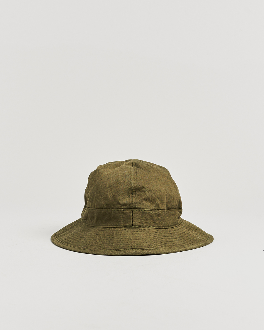 Men | orSlow US Navy Hat Green | orSlow | US Navy Hat Green