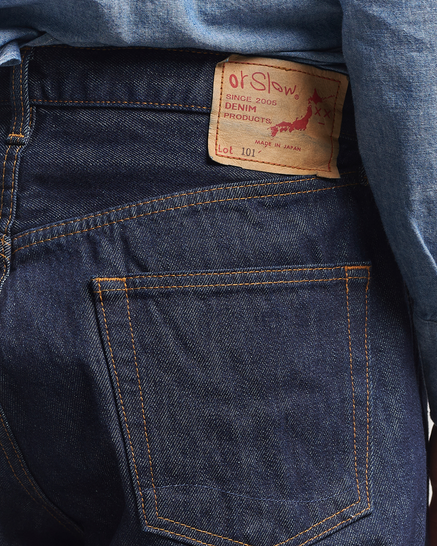 Men | Shirts | orSlow | 101 Dad Fit Jeans One Wash