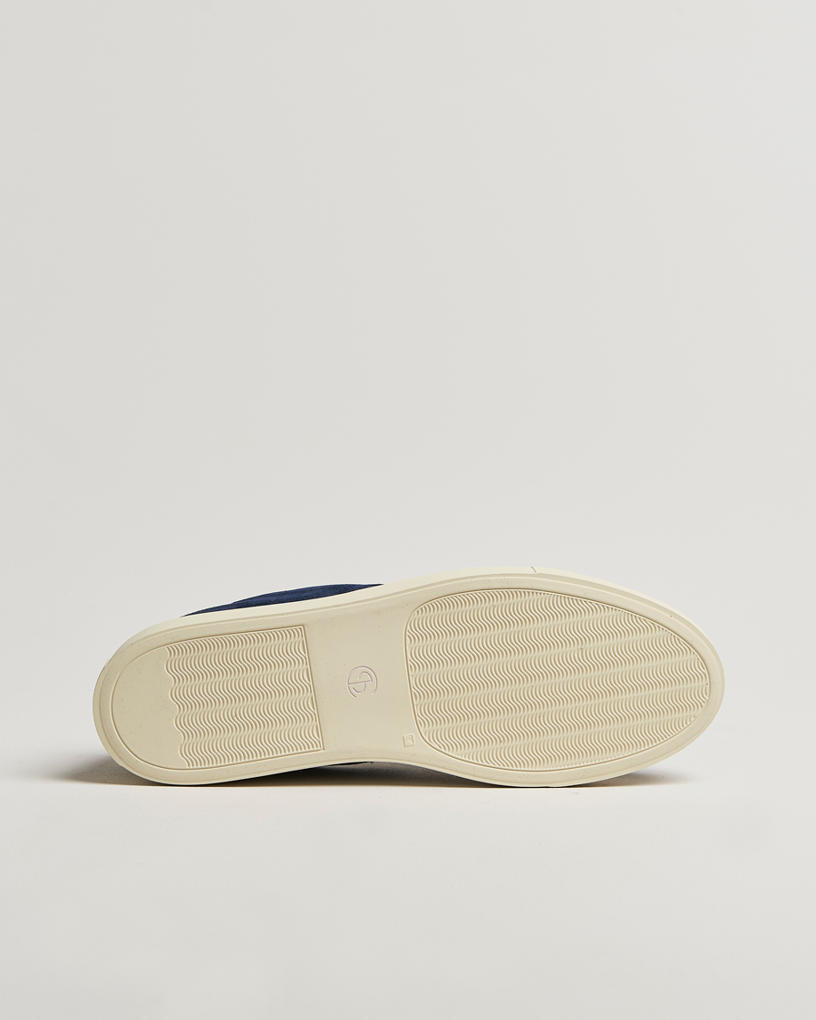 Men | Loafers | CQP | Jetty Suede Sneaker Loafer Washed Navy