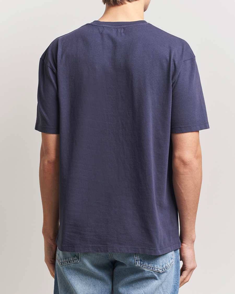 Men | T-Shirts | Palmes | Dyed T-Shirt Navy