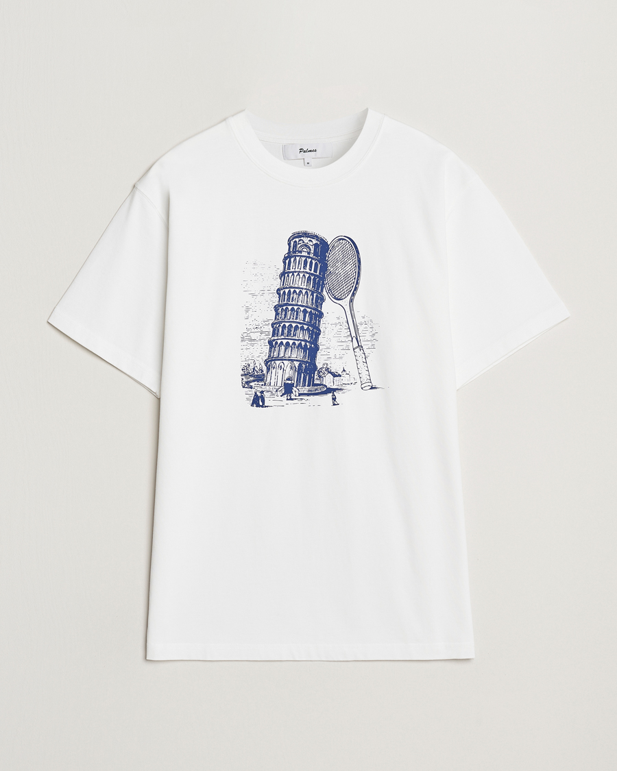 Men | T-Shirts | Palmes | Tower T-Shirt White