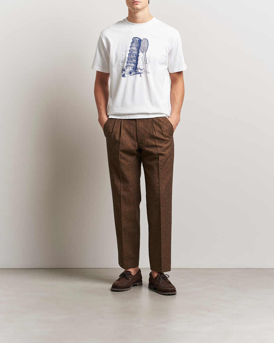 Men | T-Shirts | Palmes | Tower T-Shirt White