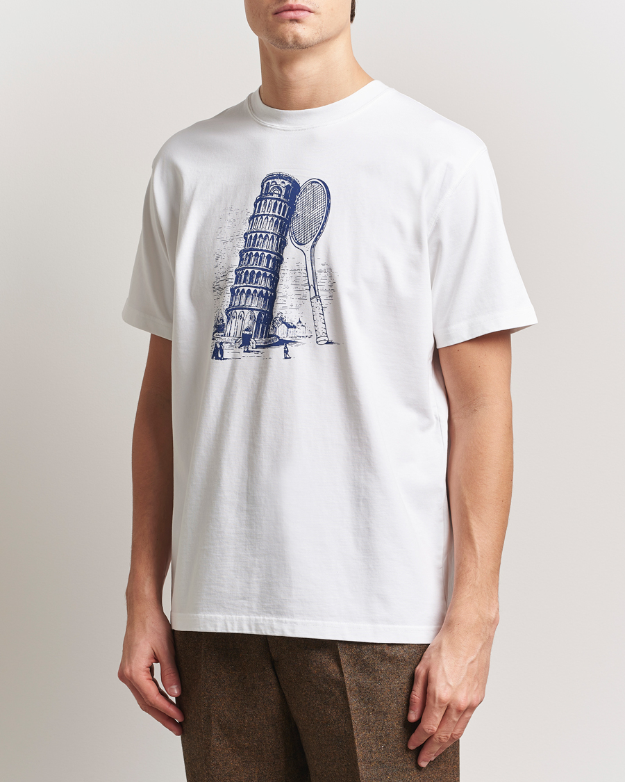 Men | T-Shirts | Palmes | Tower T-Shirt White