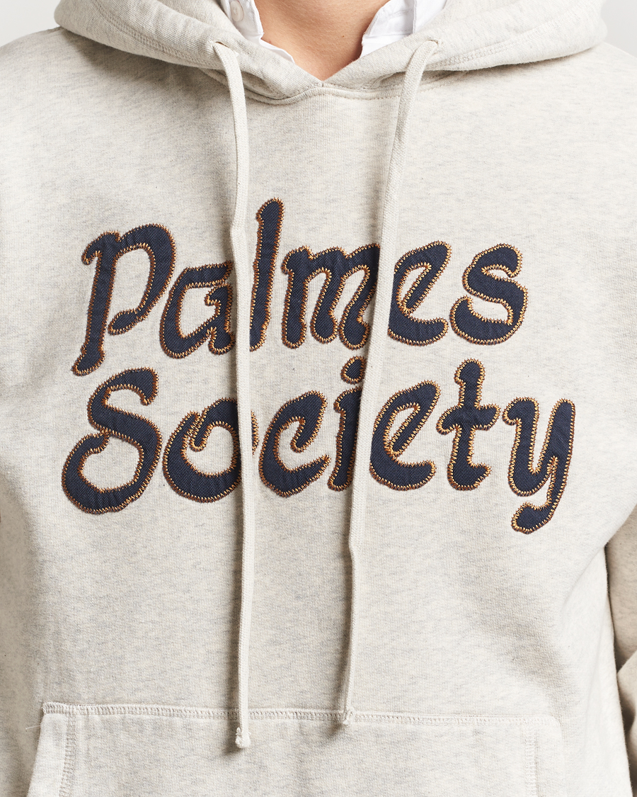 Men | Sweaters & Knitwear | Palmes | Society Hoodie Oatmeal