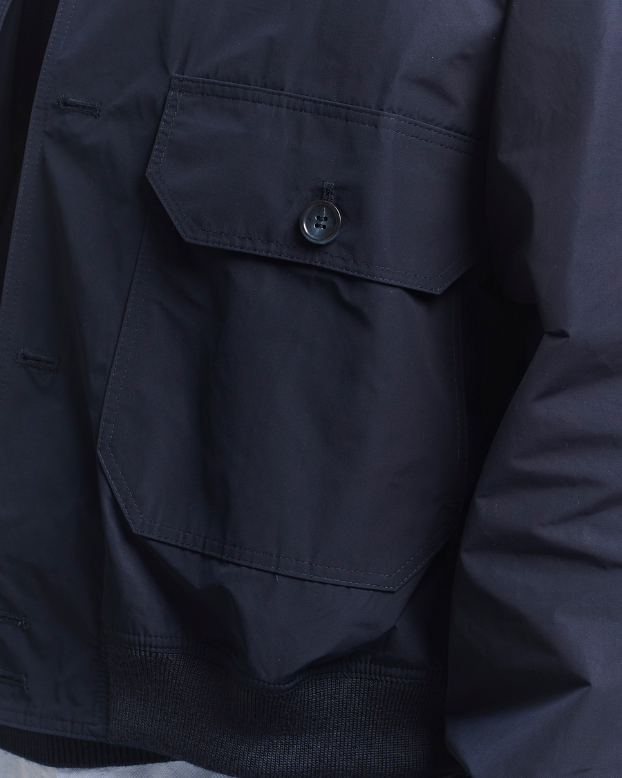 Men | Coats & Jackets | Palmes | Harrington Jacket Navy