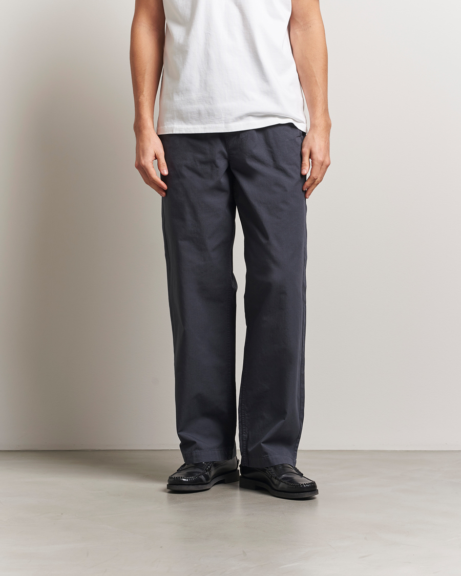 Men | Trousers | Palmes | Lucien Ripstop Trousers Charcoal