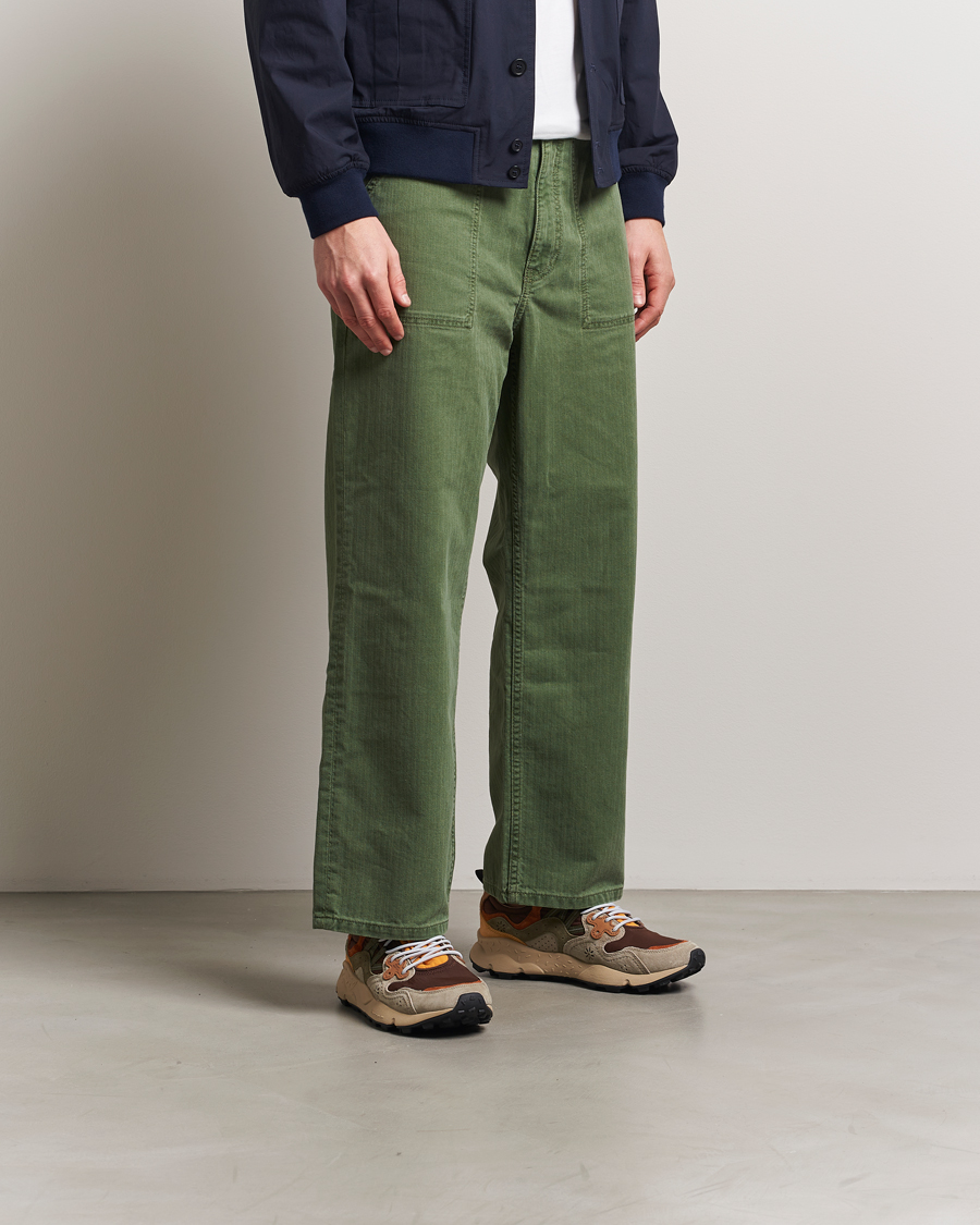 Men | Sneakers | Flower Mountain | Yamano 3 Suede/Nylon Sneaker Olive