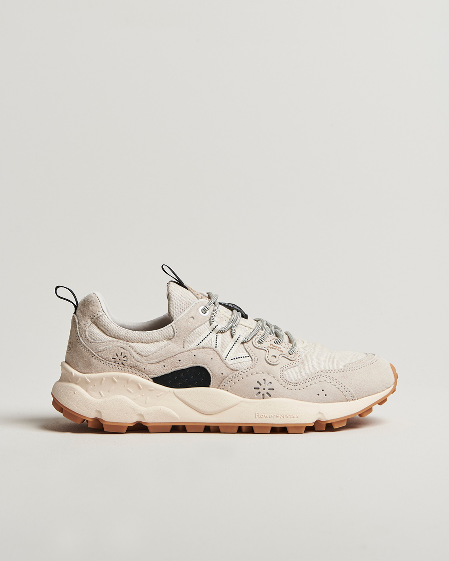 Men | Sneakers | Flower Mountain | Yamano 3 Suede/Nylon Sneaker Beige