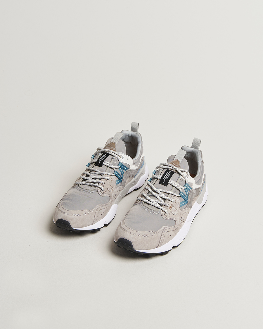 Men | Sneakers | Flower Mountain | Yamano 3 Suede/Nylon Sneaker Multi Grey