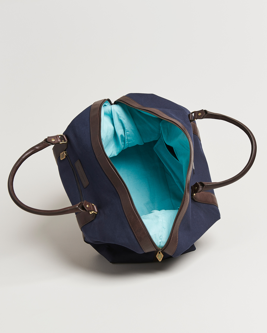 Men | Bags | Pampeano | Cabballero Large Canvas Weekend Bag Navy