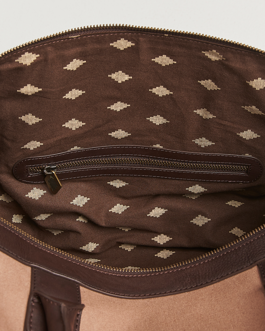 Men | Bags | Pampeano | Varon Small Canvas Weekend Bag Khaki