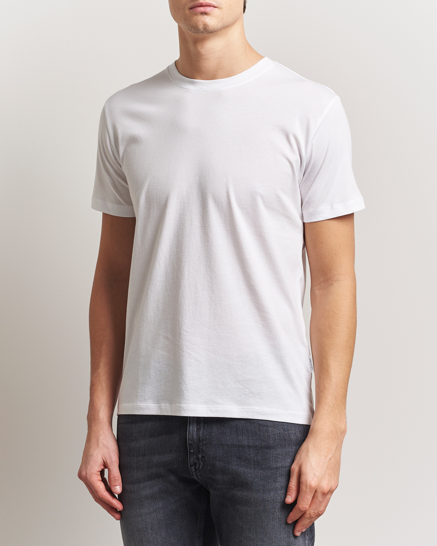Men | T-Shirts | Tiger of Sweden | Dillan Crew Neck T-Shirt White