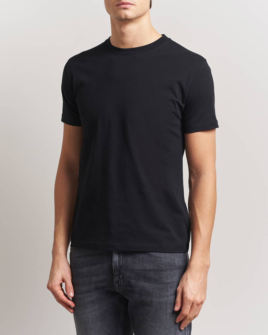 Men | T-Shirts | Tiger of Sweden | Dillan Crew Neck T-Shirt Black