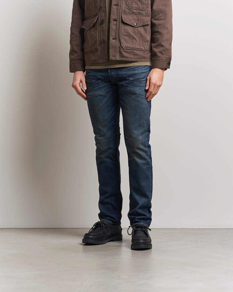 Men | Jeans | RRL | Slim Fit 5-Pocket Denim Ridgecrest Wash