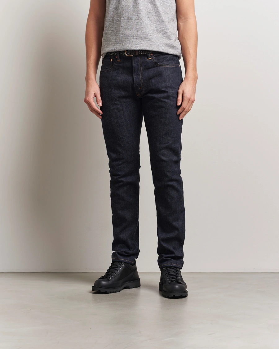 Men | Jeans | RRL | Slim Fit 5-Pocket Denim East/West Rinse
