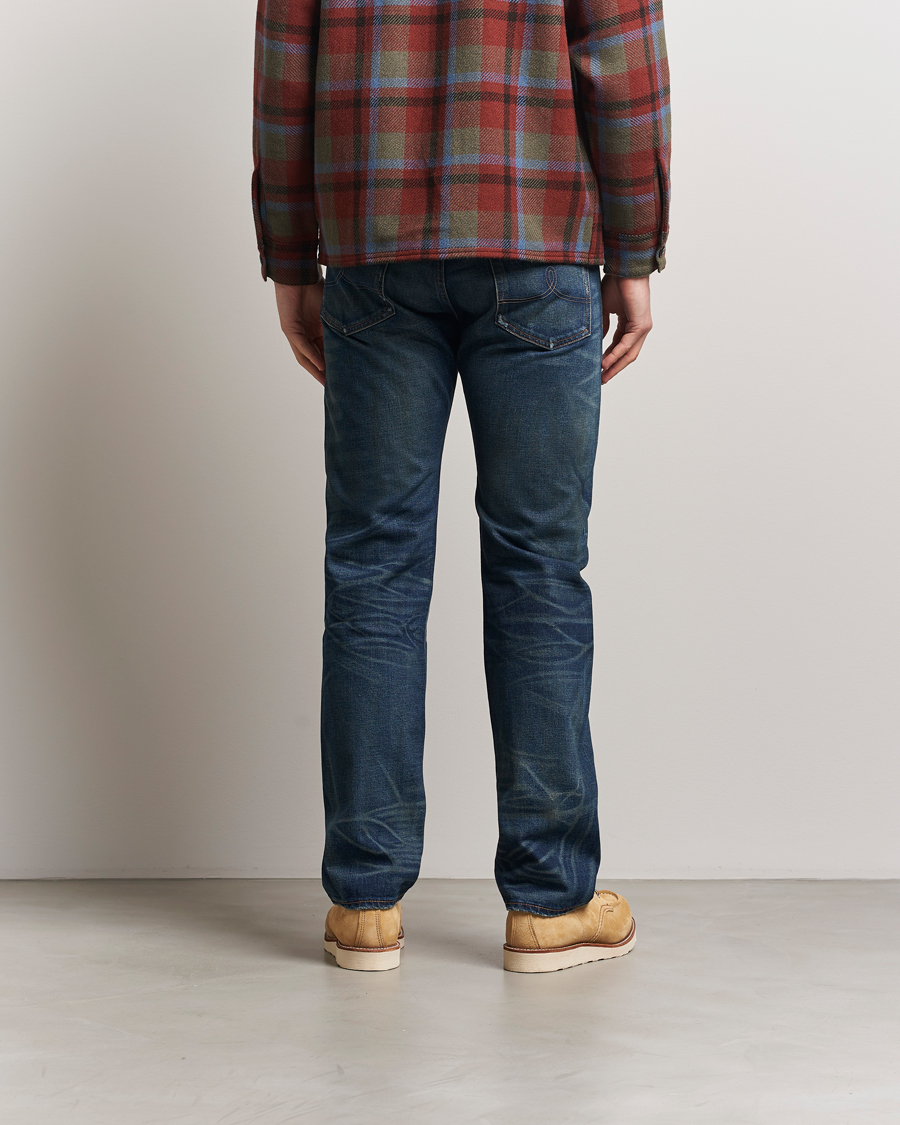 Men | Jeans | RRL | Straight Fit 5-Pocket Denim Hawley Wash