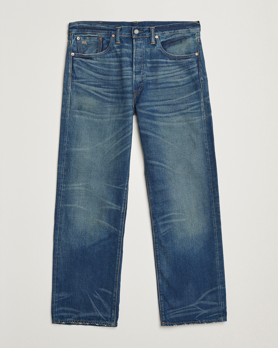 Men | Jeans | RRL | Vintage Five 5-Pocket Denim Grandfalls Wash