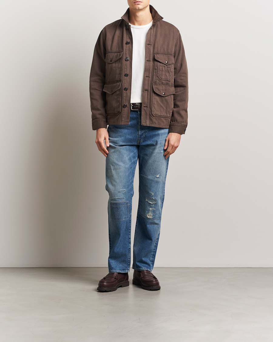 Men | Coats & Jackets | RRL | Elmore Shirt Jacket Dark Brown