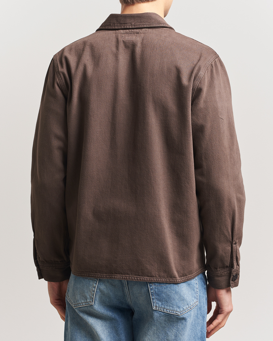 Men | Coats & Jackets | RRL | Elmore Shirt Jacket Dark Brown