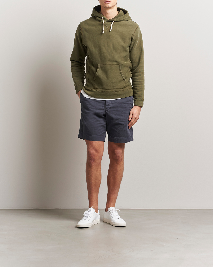 Men | Shorts | RRL | Officers Flat Shorts Navy