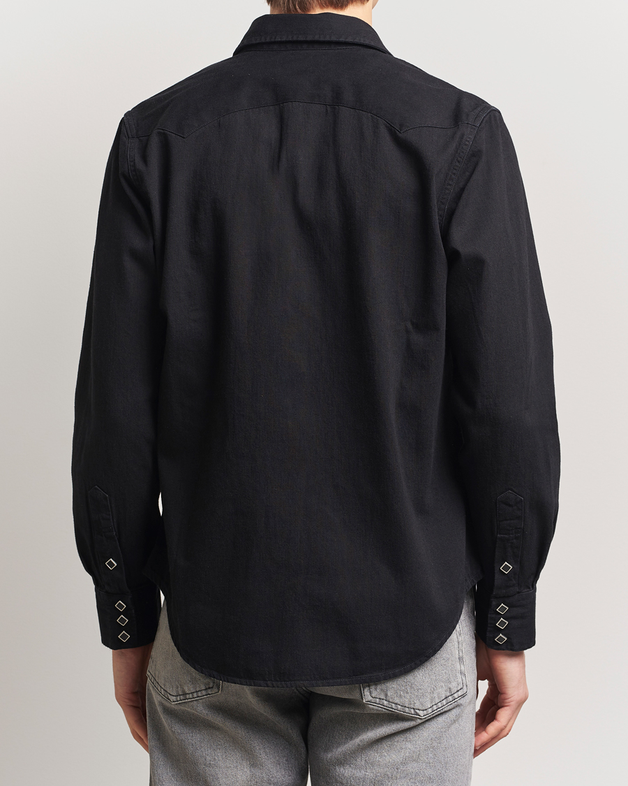 Men | Shirts | RRL | Sawtooth Western Shirt Black