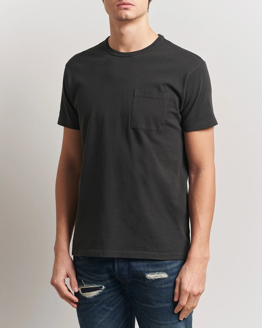 Men | T-Shirts | RRL | 2-Pack Pocket Tee Black