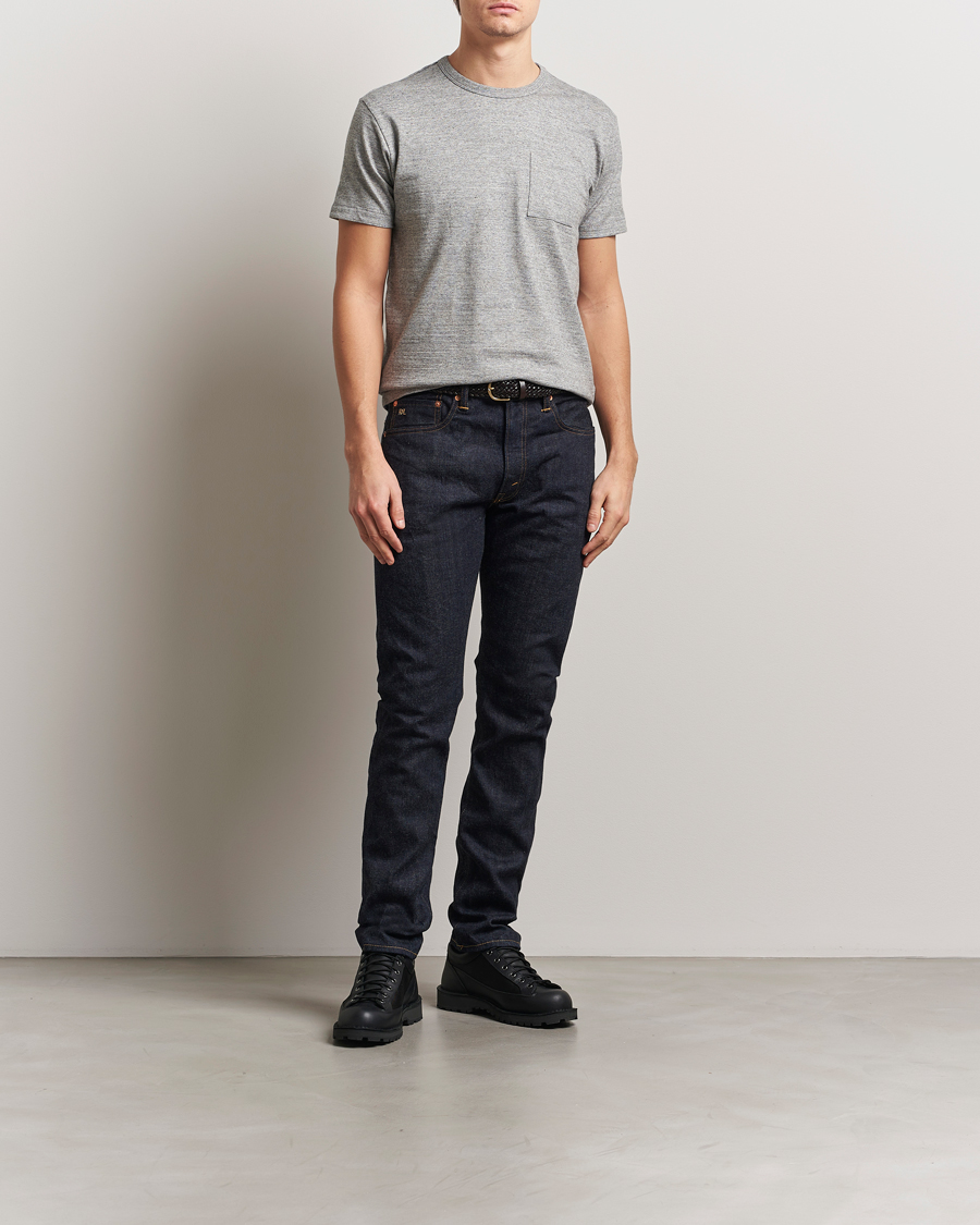 Men | T-Shirts | RRL | 2-Pack Pocket Tee Grey Heather