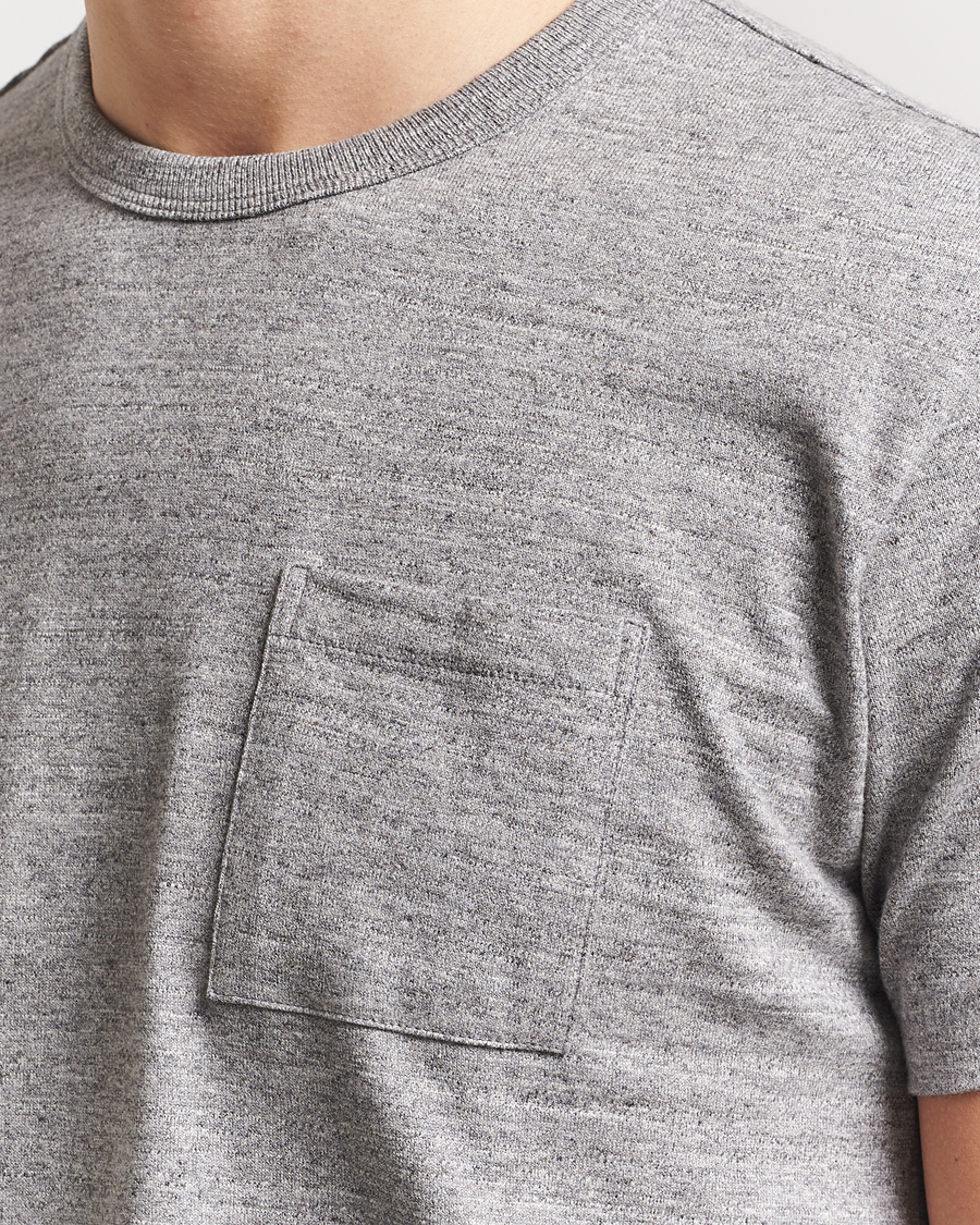 Men | T-Shirts | RRL | 2-Pack Pocket Tee Grey Heather