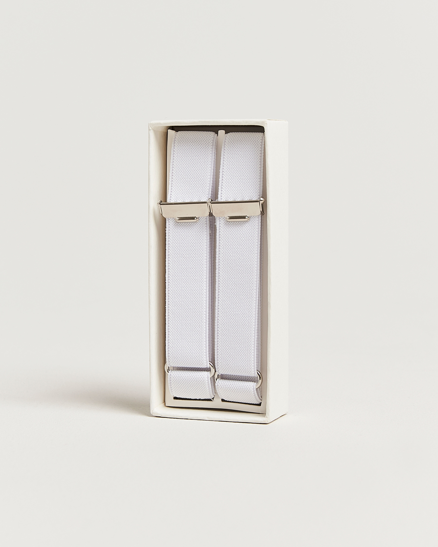 Men | Jewellery | Amanda Christensen | Shirt Sleeve Holder White