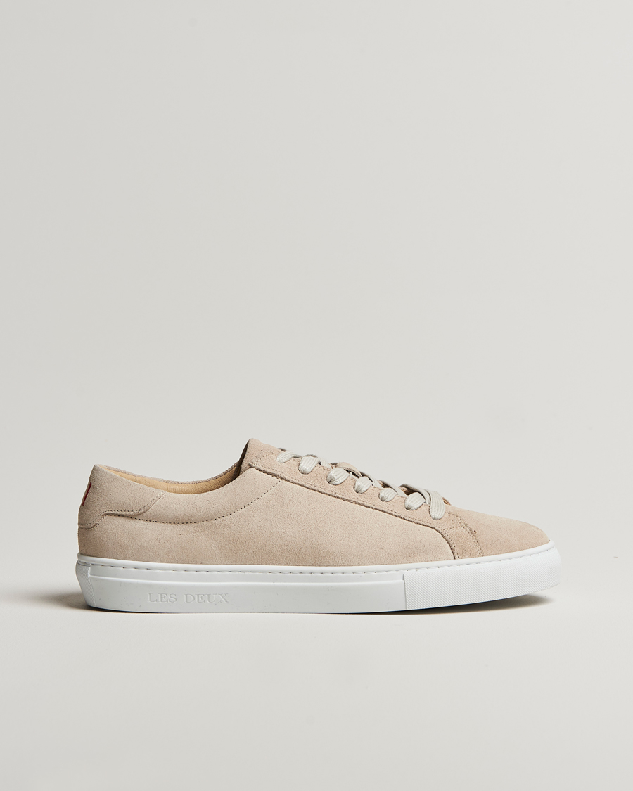 Men | Sneakers | LES DEUX | Theodor Suede Sneakers Ivory