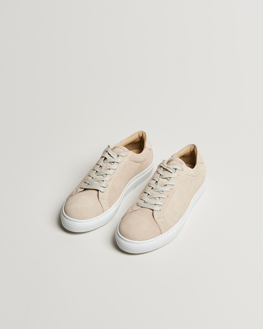 Men | Sneakers | LES DEUX | Theodor Suede Sneakers Ivory