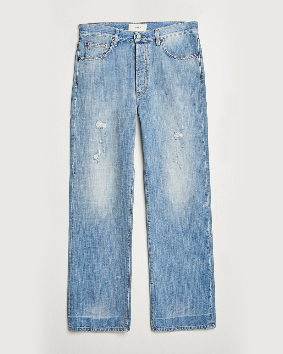 Men | Jeans | Jeanerica | VM009 Vega Jeans Light Blue Righe