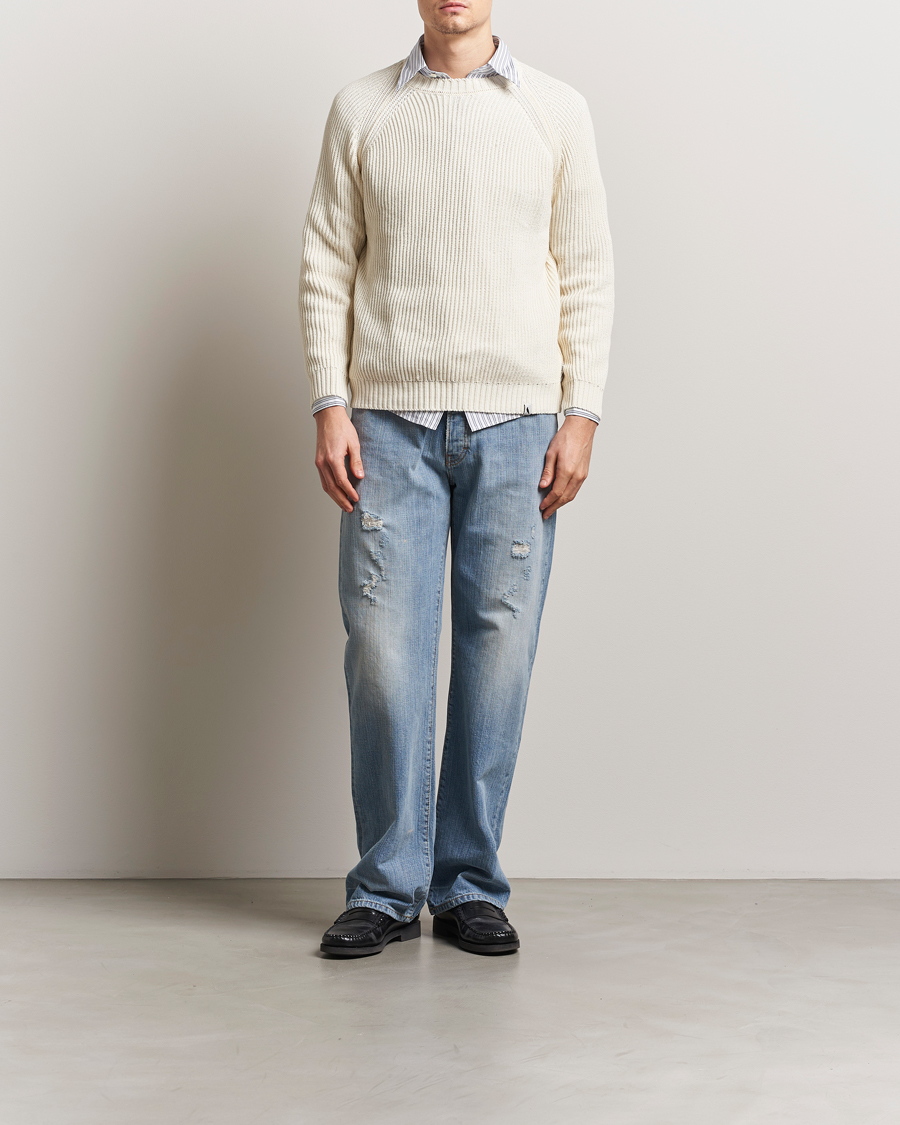 Men | Jeans | Jeanerica | VM009 Vega Jeans Light Blue Righe