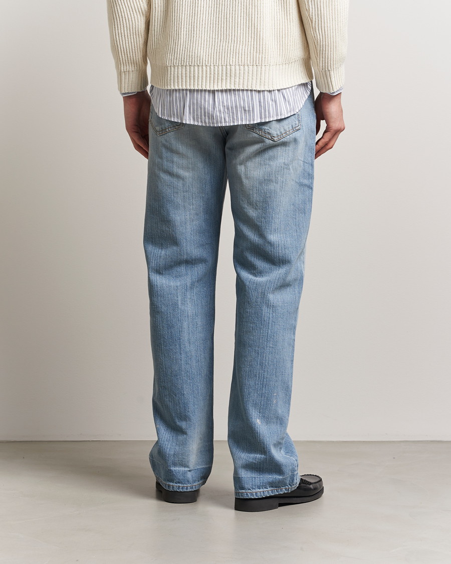 Men | Jeans | Jeanerica | VM009 Vega Jeans Light Blue Righe