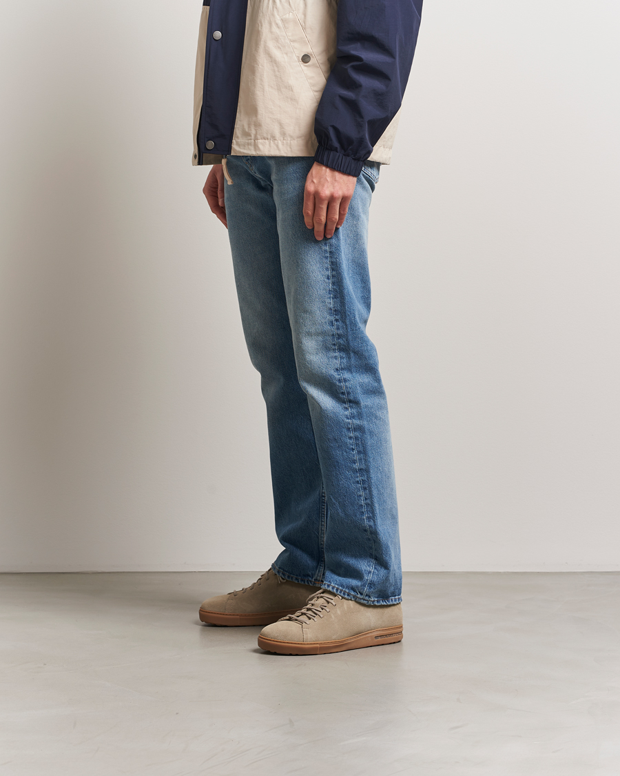 Men | Sneakers | BIRKENSTOCK | Bend Decon Nubuck Sneaker Gray Taupe