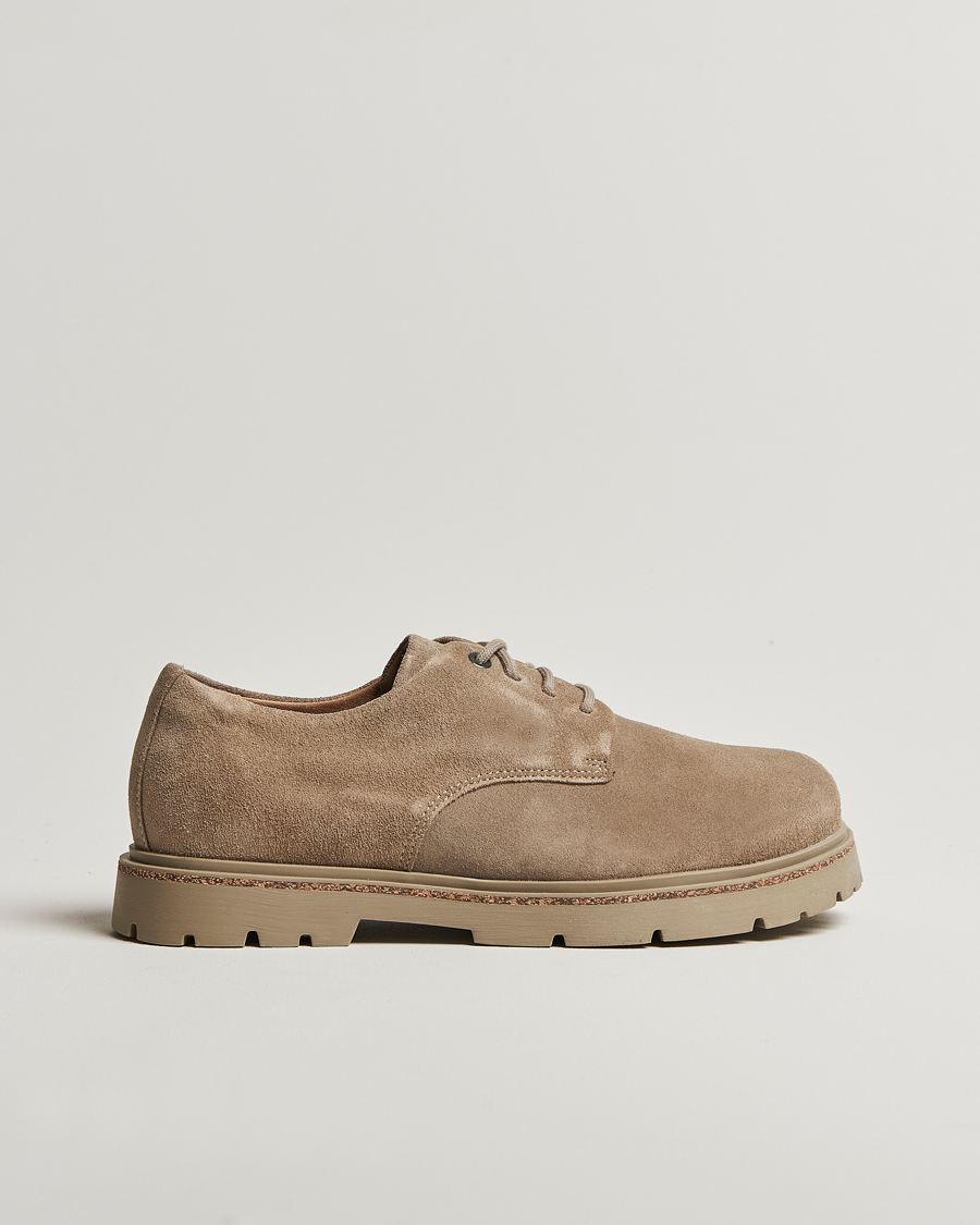 Men | Derby Shoes | BIRKENSTOCK | Highwood Suede Derby Taupe
