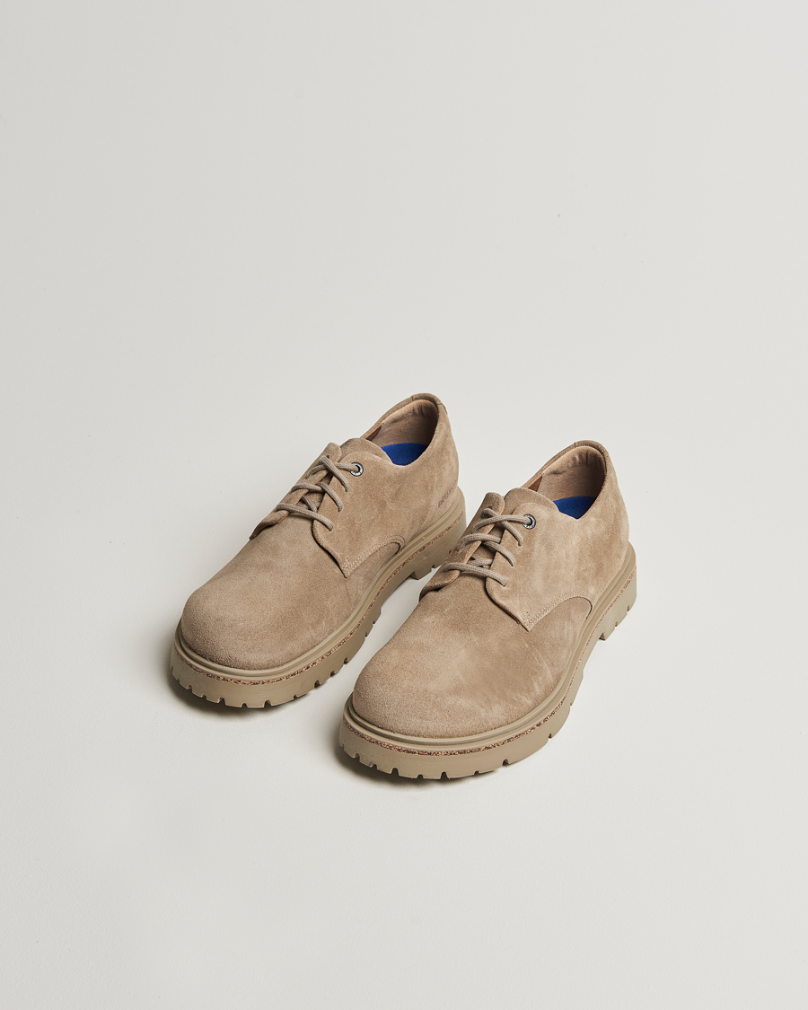 Men | Derby Shoes | BIRKENSTOCK | Highwood Suede Derby Taupe