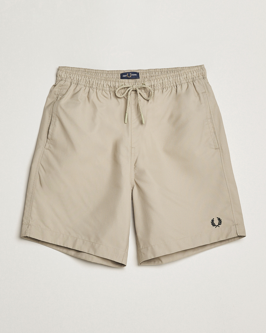 Men | Swimwear | Fred Perry | Classic Swimshorts Warm Grey