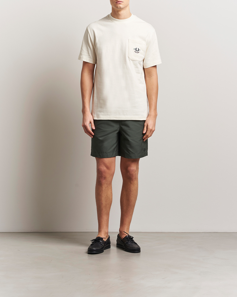 Men | Swimwear | Fred Perry | Classic Swimshorts Court Green
