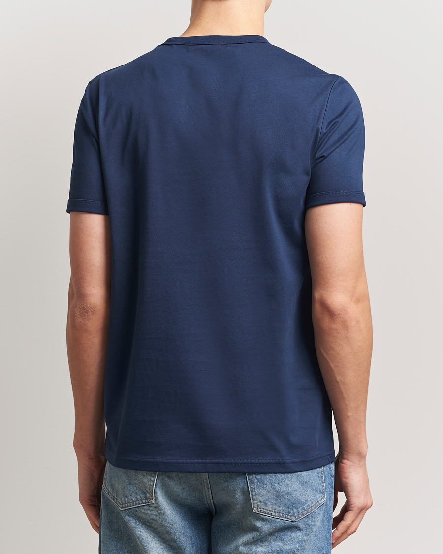 Men | T-Shirts | Fred Perry | Ringer T-Shirt Tennis Blue