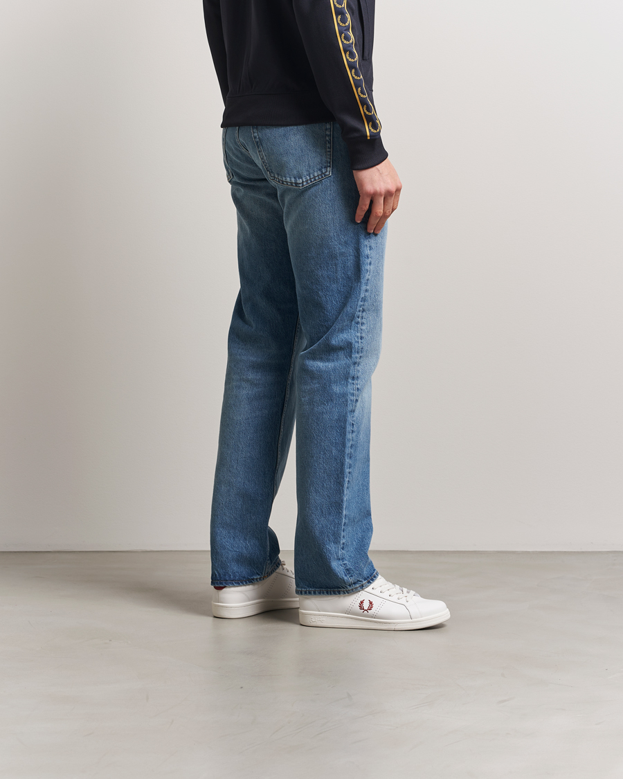 Men | Sneakers | Fred Perry | B721 Leather Sneaker Snow White/Red
