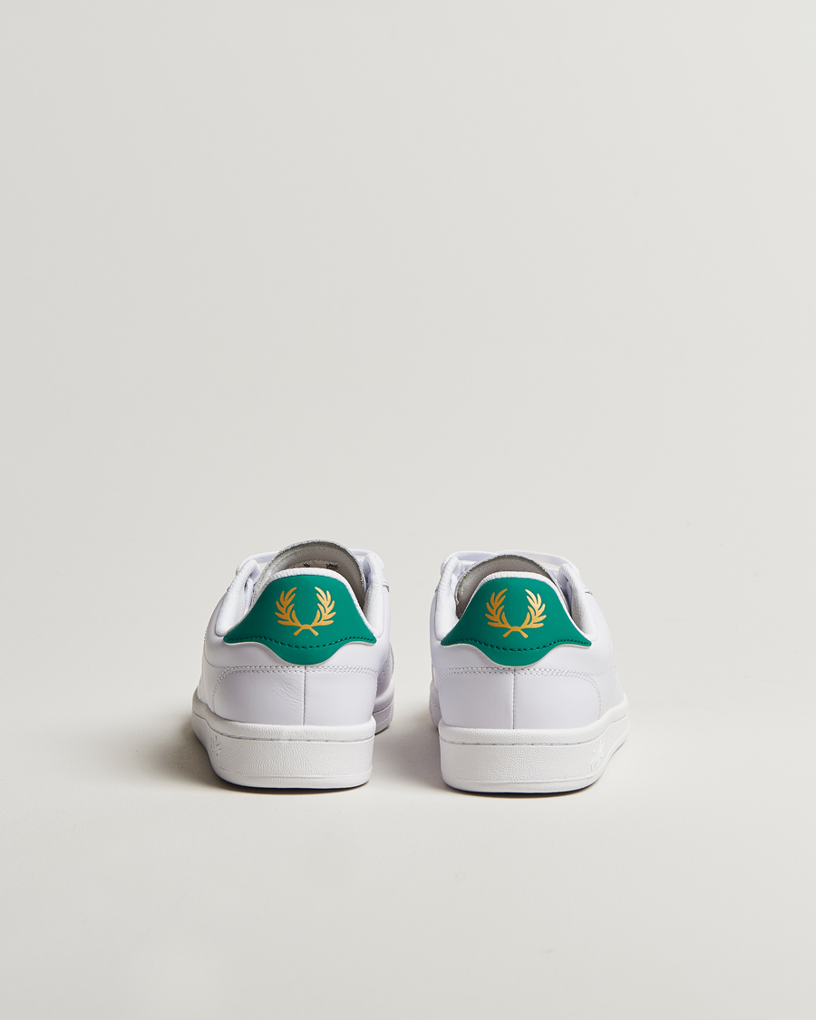 Men | Sneakers | Fred Perry | B721 Leather Sneaker White/Court Green