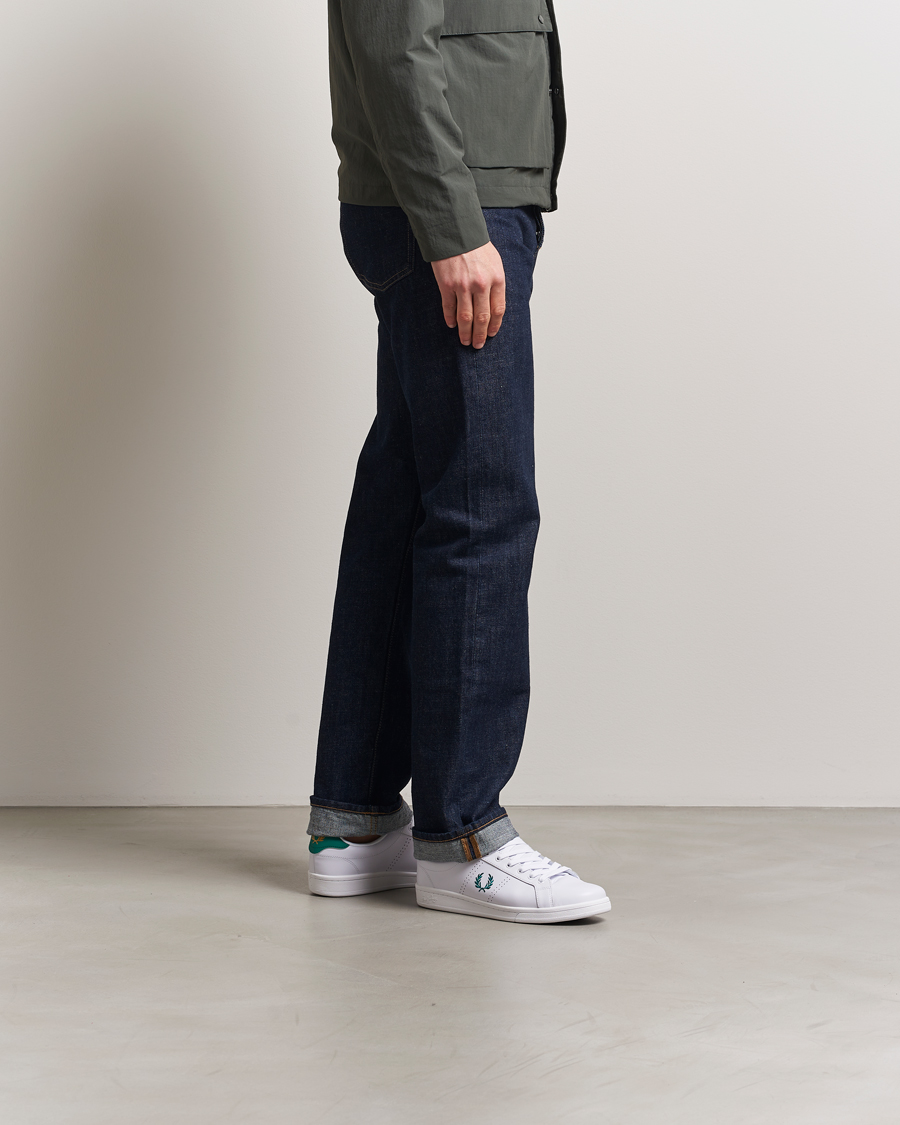 Men | Sneakers | Fred Perry | B721 Leather Sneaker White/Court Green