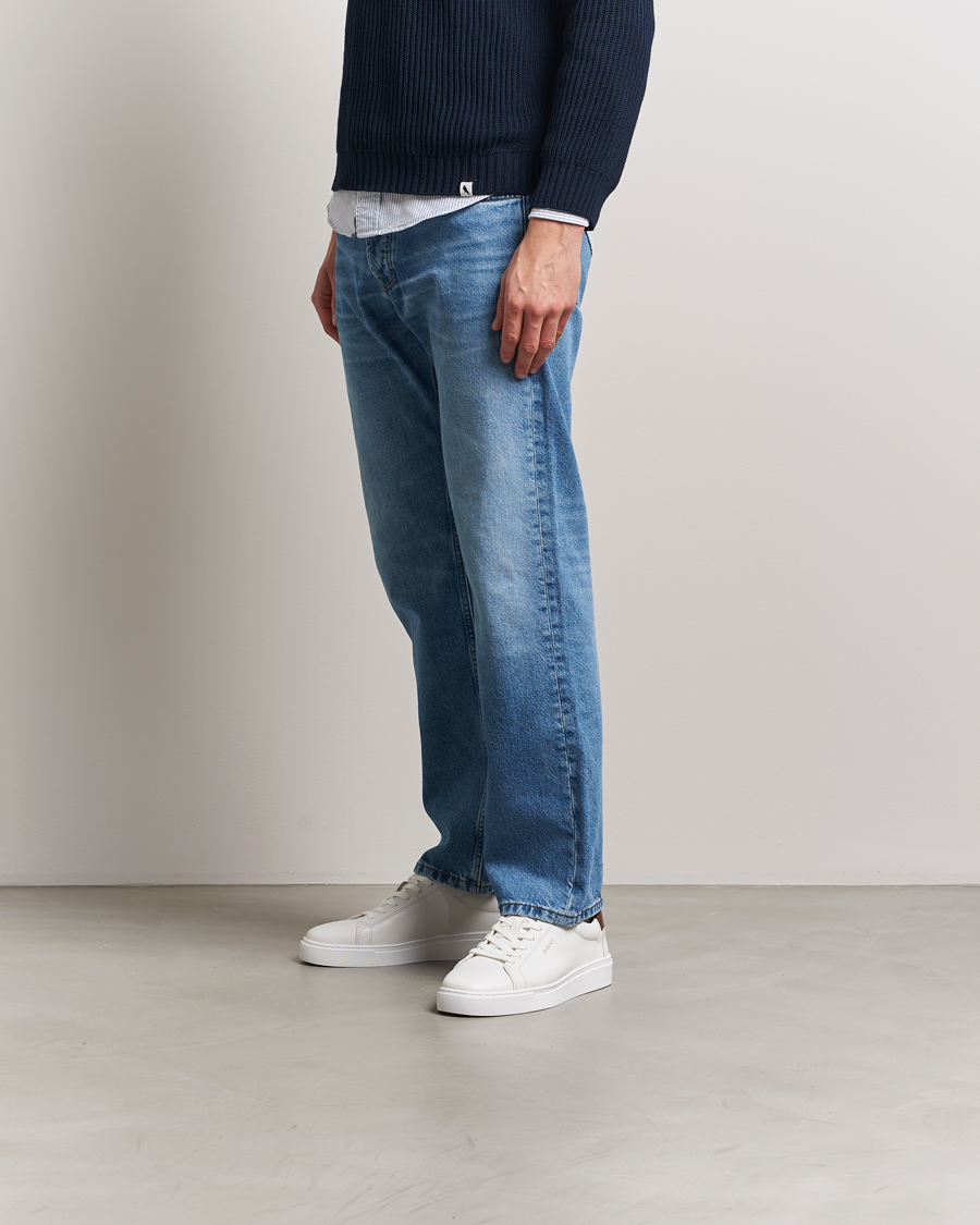 Men | Sneakers | GANT | Mc Julien Leather Sneaker White/Cognac