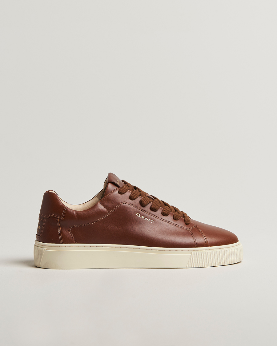 Men | Sneakers | GANT | Mc Julien Leather Sneaker Cognac