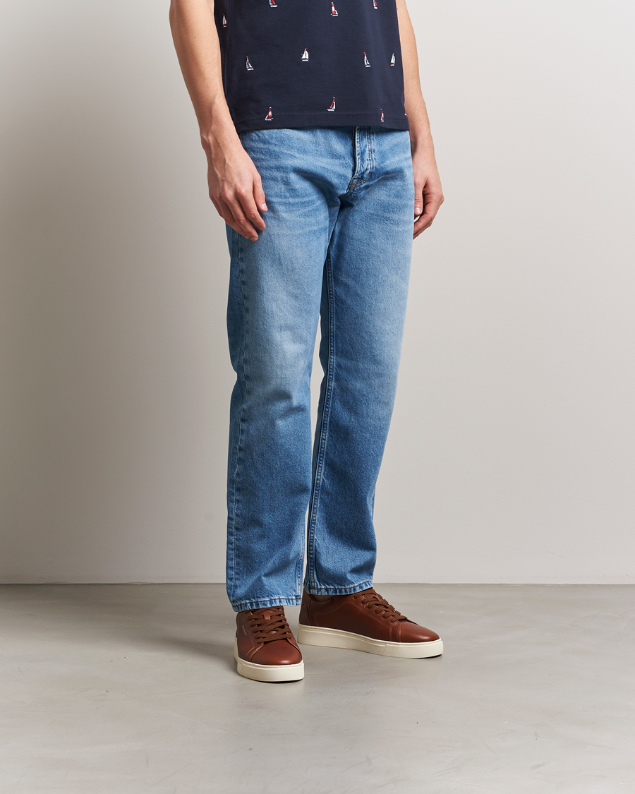 Men | Sneakers | GANT | Mc Julien Leather Sneaker Cognac