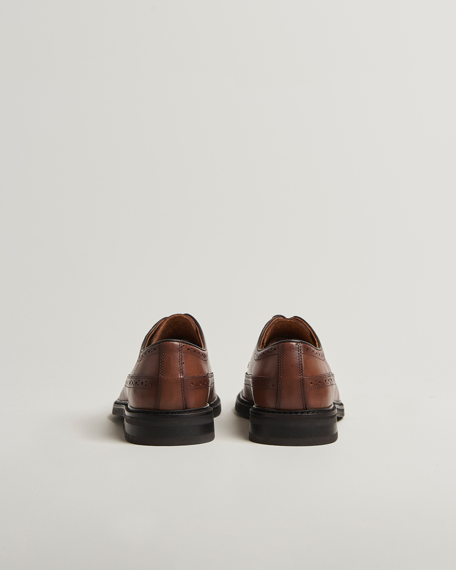 Men | Brogues | GANT | Bidford Leather Brogues Cognac