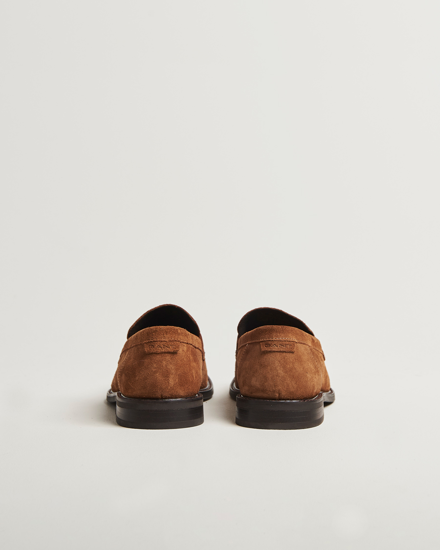 Men | Loafers | GANT | Lozham Suede Loafer Cognac